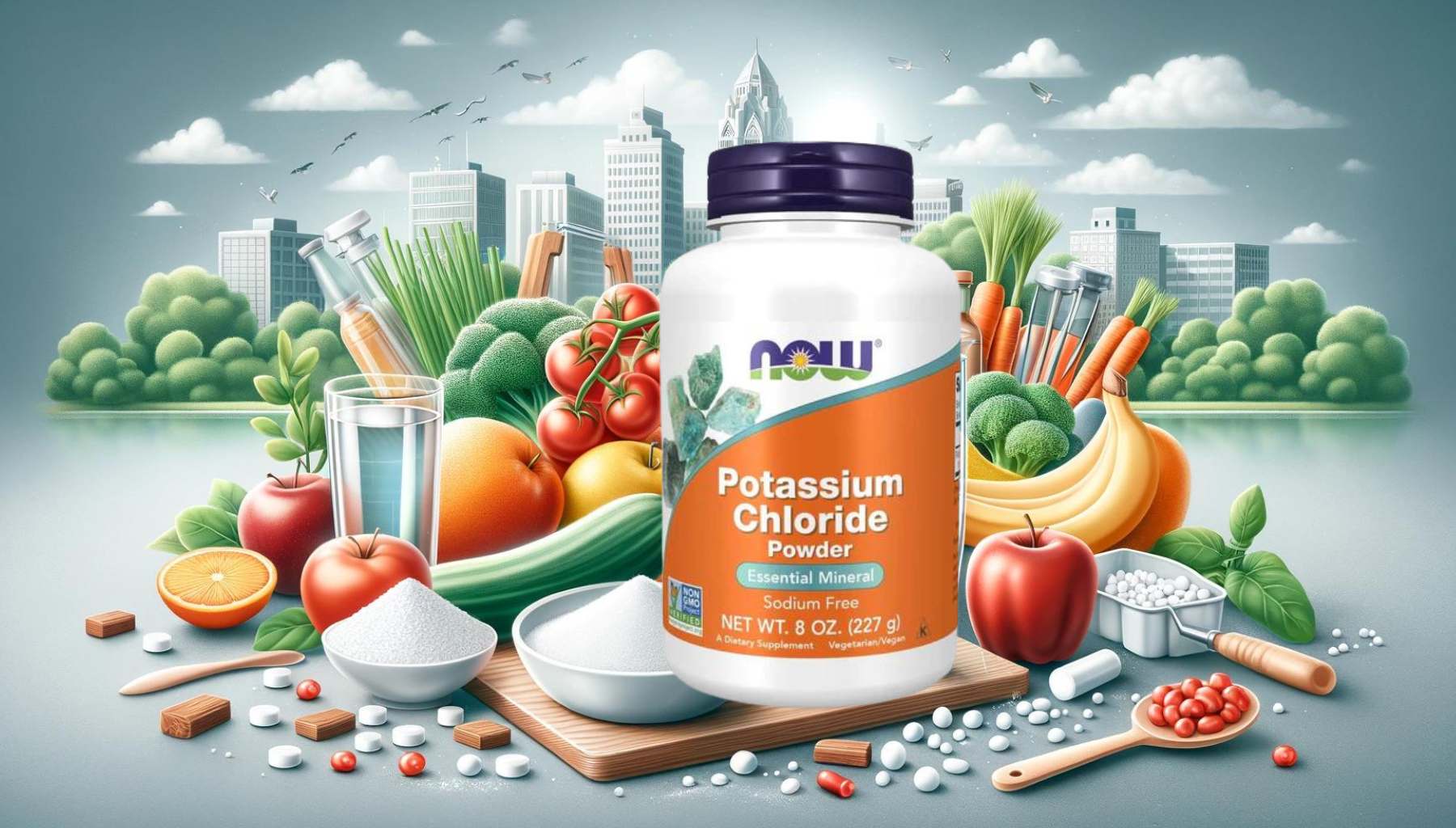 The Comprehensive Guide to NOW Foods Potassium Chloride Powder: Benefits, Dosage, and Safety