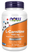 NOW Foods Carnitine Tartrate, 1000mg, 100 Tablets: Support for cellular energy and recovery. - Supplements at MySupplementShop by NOW Foods