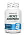 BioTechUSA Men's Arginine - 90 caps (EAN 5999076255566) - Vitamins & Minerals at MySupplementShop by BioTechUSA