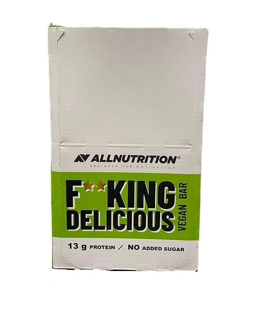 Allnutrition Fitking Delicious Vegan Bar, Brownie - 15 x 55g | High-Quality Brownies & Flapjacks | MySupplementShop.co.uk