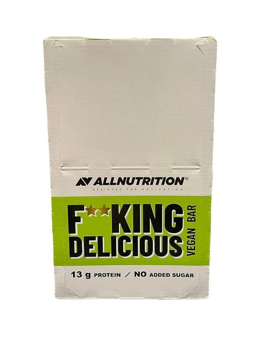 Allnutrition Fitking Delicious Vegan Bar, Peanut Butter - 15 x 55g | High-Quality Peanut Spread | MySupplementShop.co.uk