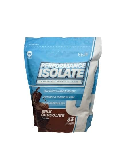 Trained by JP Performance Isolate, Milk Chocolate - 1000g - Sports Nutrition at MySupplementShop by Trained by JP