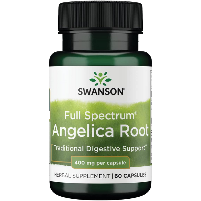 Swanson Full Spectrum Angelica Root, 400mg - 60 caps