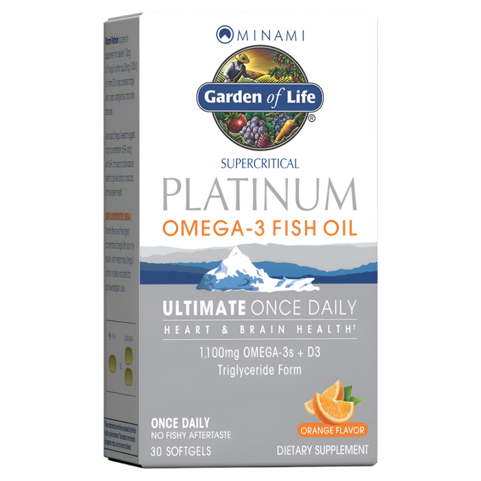 Minami Platinum Omega-3 Fish Oil - 30 softgels