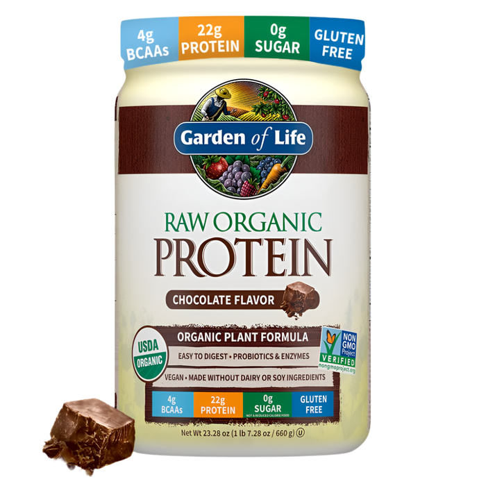 Garden of Life Raw Organic Protein, Chocolate - 660g