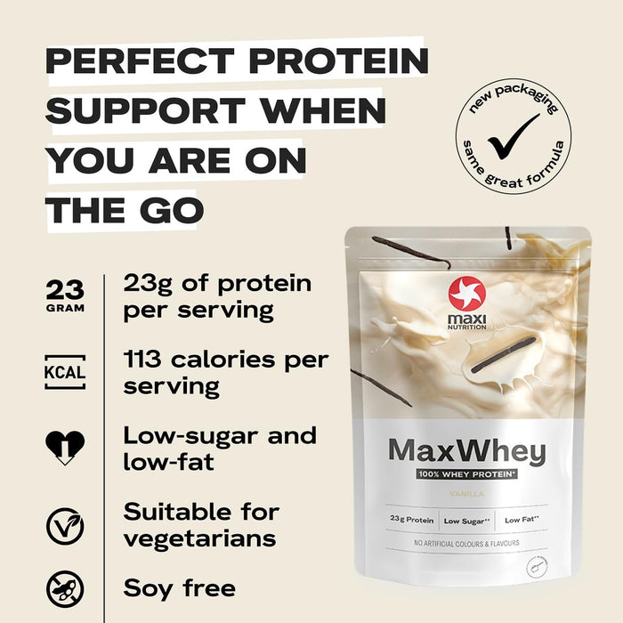 Maxi Nutrition Whey Powders 420g Vanilla