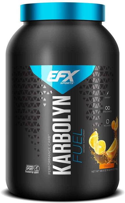 EFX Sports Karbolyn, Blue Razz Watermelon - 1950 grams | High-Quality Weight Gainers & Carbs | MySupplementShop.co.uk