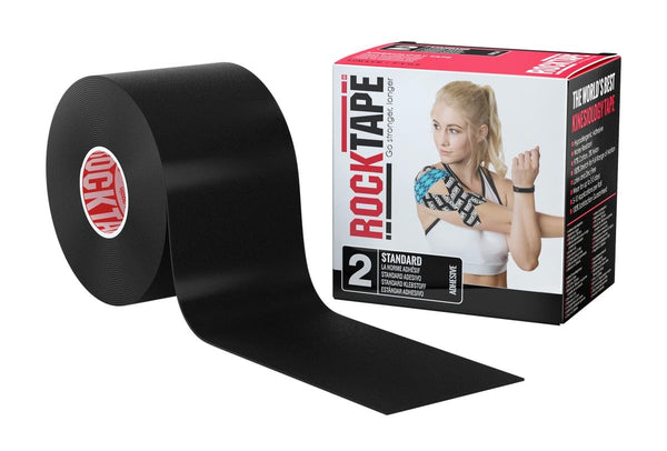 Rocktape Kinesiology Tape Black 5cm X 5cm