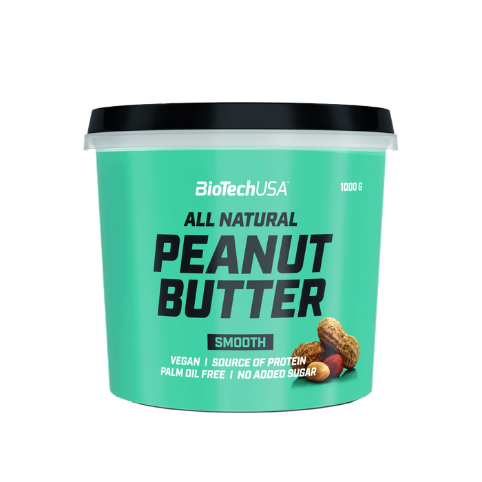 BioTechUSA Peanut Butter, Smooth - 1000g