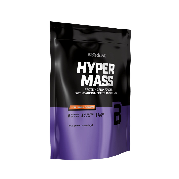 BioTechUSA Hyper Mass, Caramel Salé - 1000 grammes