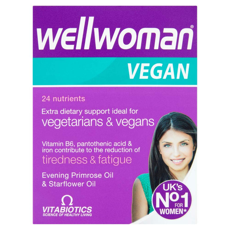 Vitabiotics Wellwoman Vegan 60 Tablets - Women at MySupplementShop by Vitabiotics