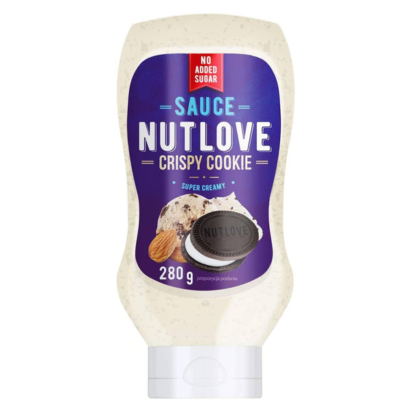 Allnutrition Nutlove Sauce, Crispy Cookie - 280ml Best Value Sauce at MYSUPPLEMENTSHOP.co.uk