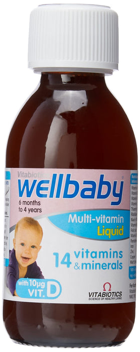 Vitabiotics Wellkid Calcium Liquid - Children at MySupplementShop by Vitabiotics