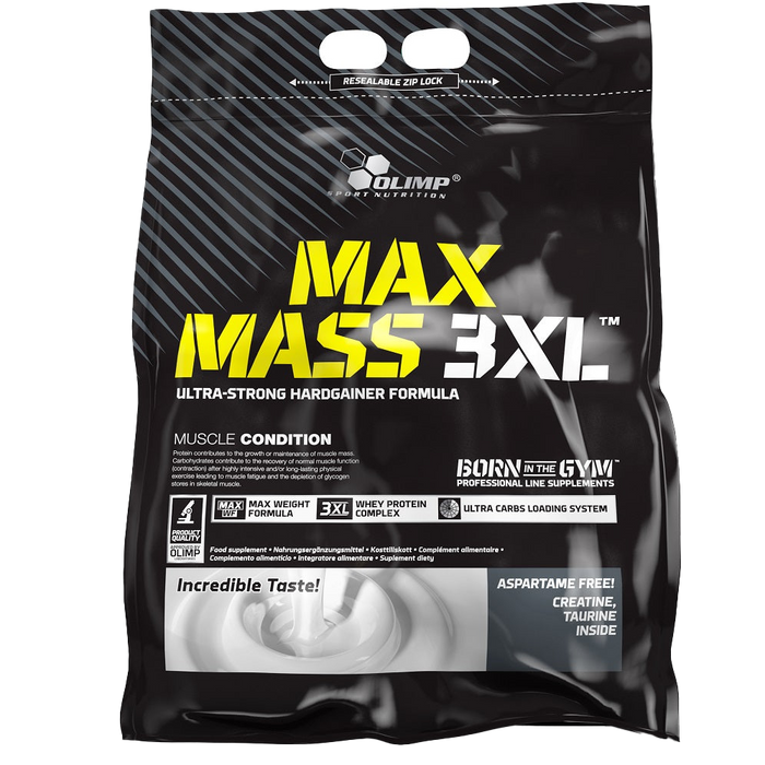 Olimp Nutrition MaxMass 3XL, Vanilla - 6000 grams