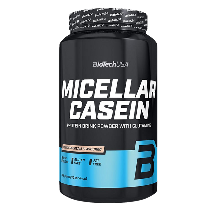 BioTechUSA Micellar Casein, Erdbeere – 908 Gramm