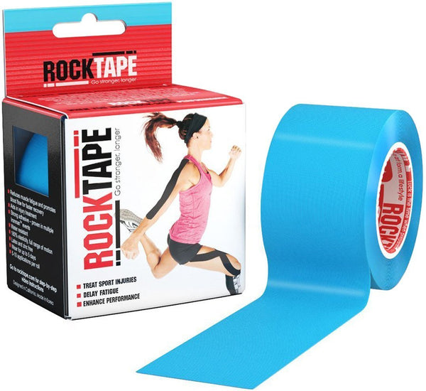 Rocktape Kinesiology Tape Electric Blue 5cm X 5cm