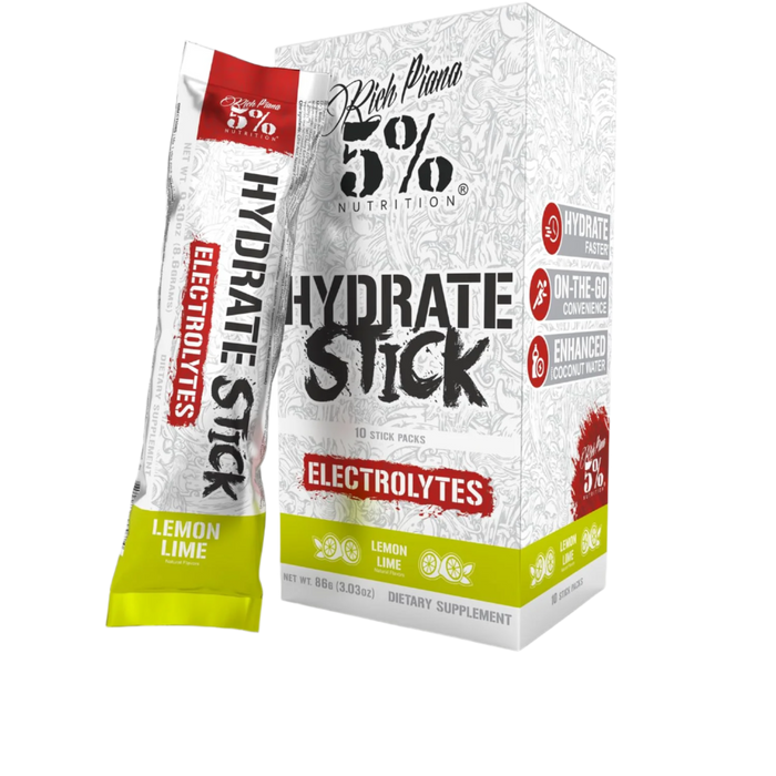 5% Nutrition Hydrate - Legendary Series Stick Packs - 10 x 9g