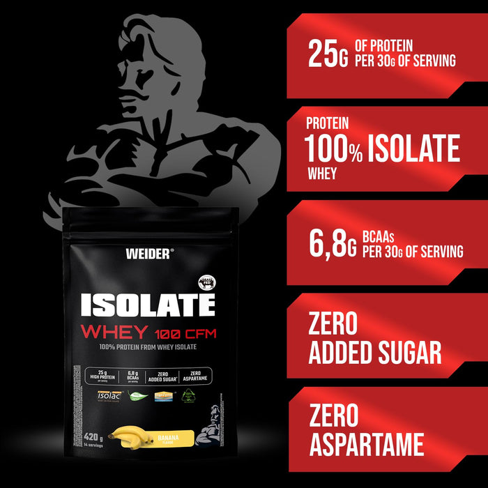 Weider Isolate Whey 100 CFM 420g - Whey Proteins at MySupplementShop by Weider