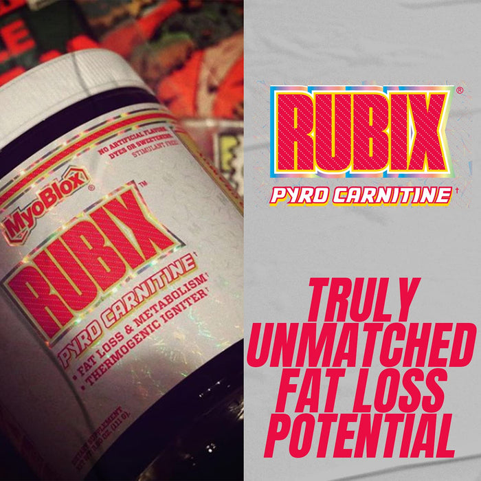 MyoBlox RUBIX 2.0 (Stim Free Fat Burner) 40 Serv Best Value Nutritional Supplement at MYSUPPLEMENTSHOP.co.uk