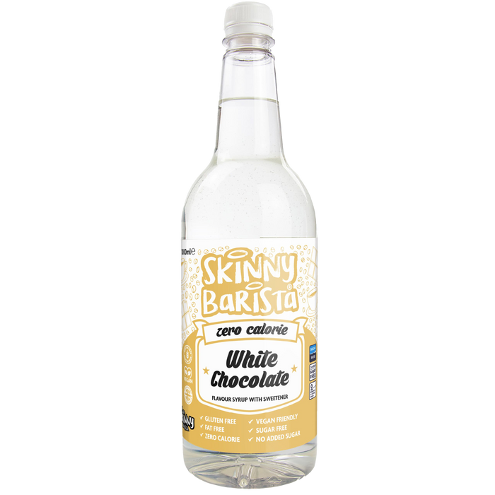 The Skinny Food Co Coffee Syrup 1000ml  White Chocolate