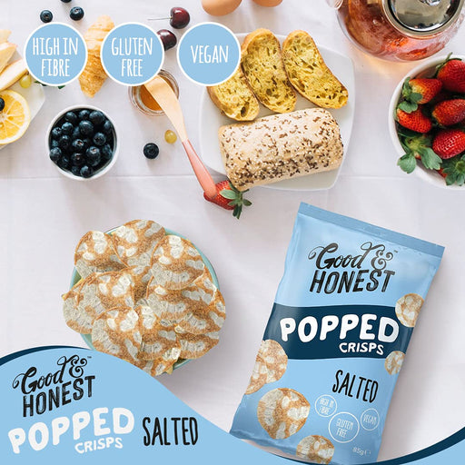 Good & Honest Pop Chips- 8 x 85g - Multipack at MySupplementShop by Good & Honest