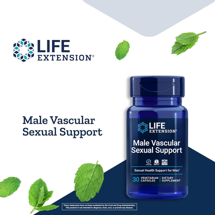 Life Extension Male Vascular Sexual Support – 30 Kapseln