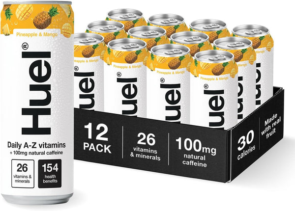 Huel Daily A-Z Vitamins 12 x 330ml - Pineapple & Mango - Sports Drink at MySupplementShop by Huel