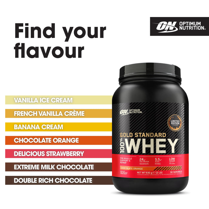 Optimum Nutrition Gold Standard 100% Whey 930g - Whey Proteins at MySupplementShop by Optimum Nutrition