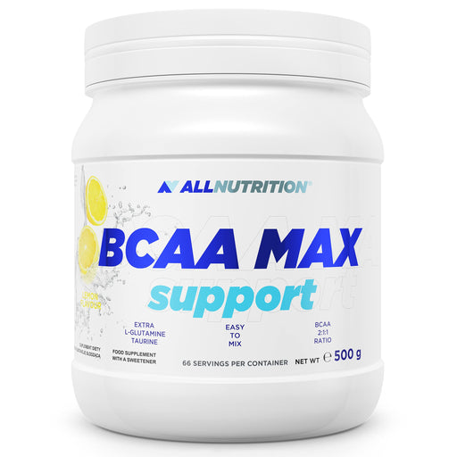 Allnutrition BCAA Max Support 500g - Lemon - Amino Acids and BCAAs at MySupplementShop by Allnutrition