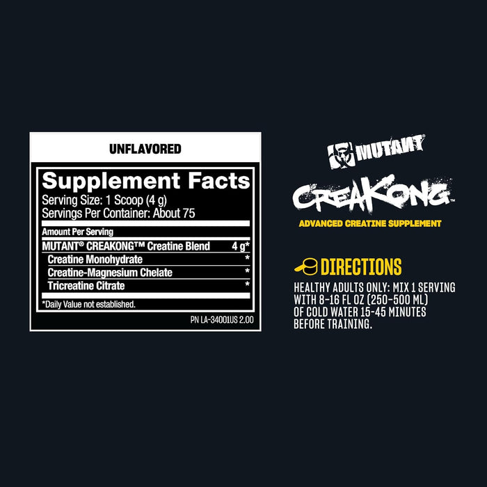 Mutant Creakong - Advanced Creatine Formula 1kg