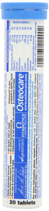 Vitabiotics Osteocare Fizz 20 Tablets - Bone Care at MySupplementShop by Vitabiotics