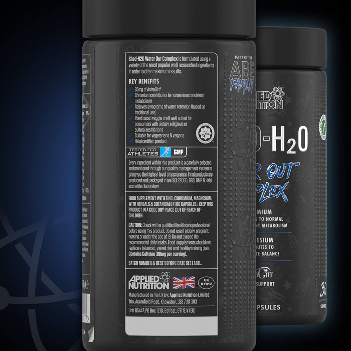 Applied Nutrition Shed H2O - Water Out Complex - 180 caps - Slimming and Weight Management at MySupplementShop by Applied Nutrition