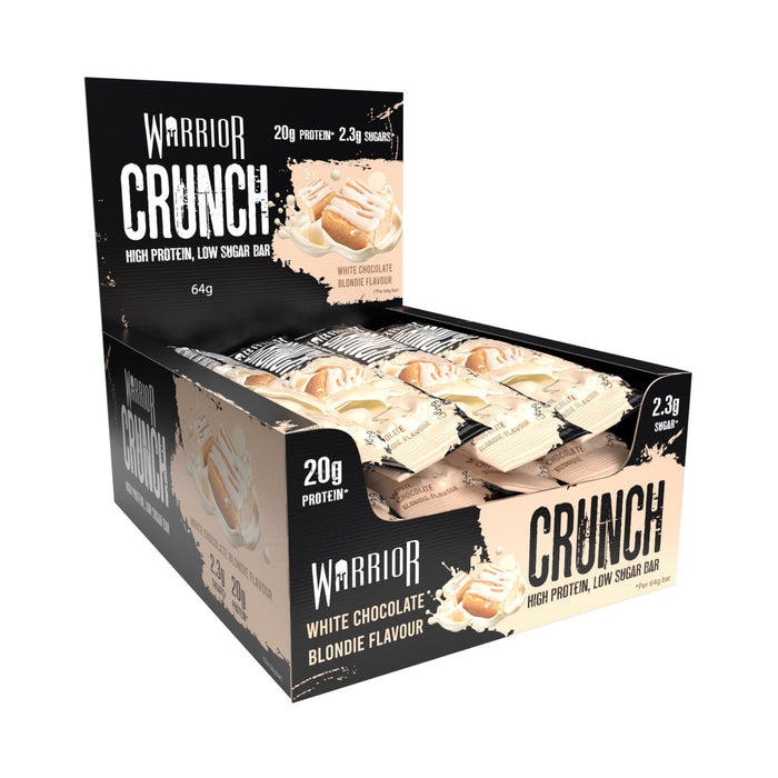 Warrior Crunch Bars 12x64g - Protein Bars at MySupplementShop by Warrior