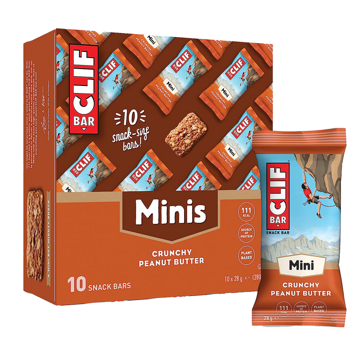 Clif Bar Crunchy Peanut Butter Minis 10 Pack