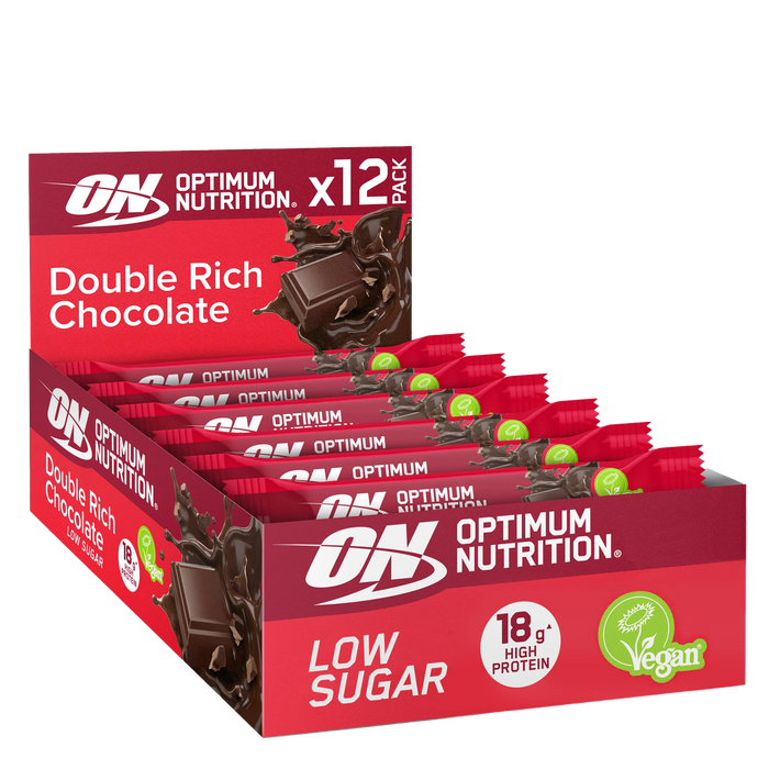 Optimum Nutrition Plant Bar 12x60g Double Choc