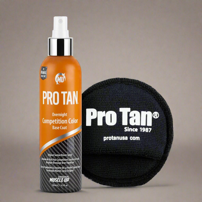 Pro Tan Overnight Competition Color Basislack, (Spray mit Applikator) – 250 ml.