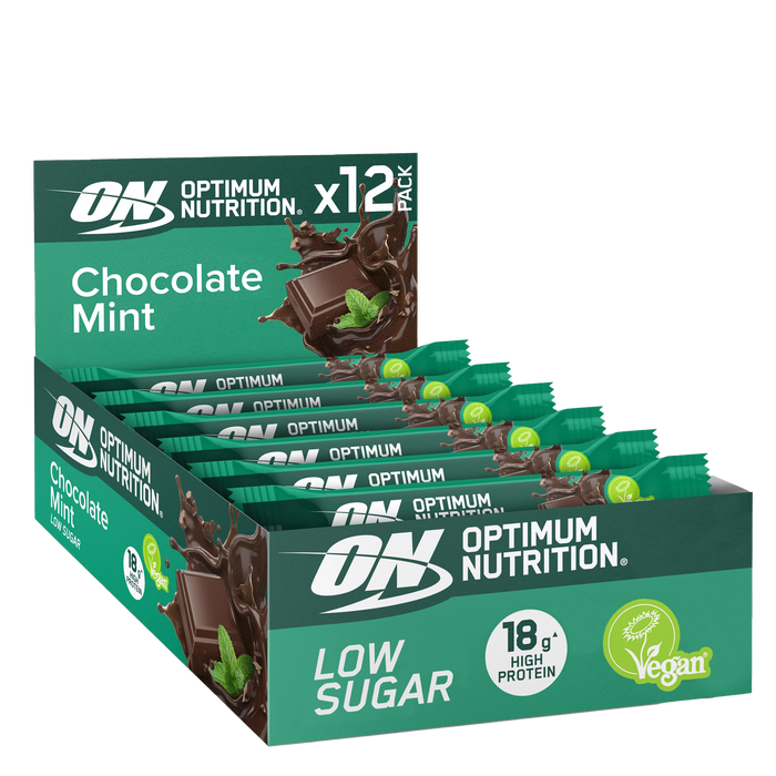 Optimum Nutrition Plant Bar 12x60g Choc Mint