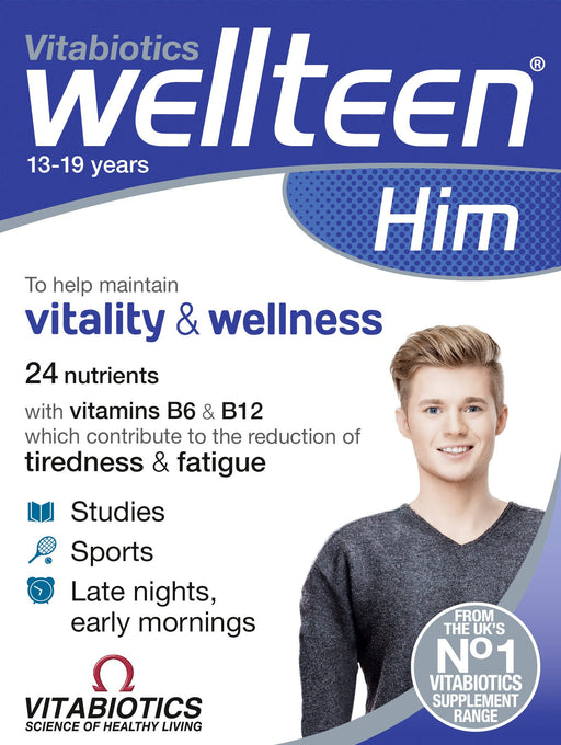 Vitabiotics Wellteen Him Tablets