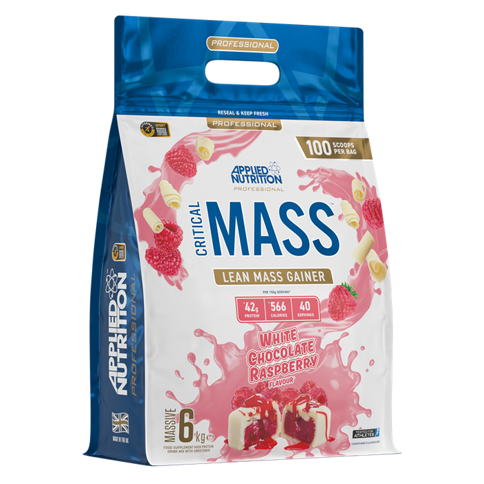 Applied Nutrition Critical Mass Professional - 6kg - Strawberry - Whey Protein at MySupplementShop by Applied Nutrition