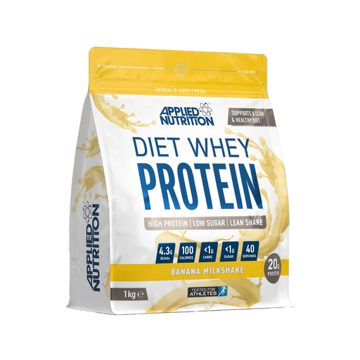 Applied Nutrition Diet Whey 1kg - Banana Milkshake - Vitamins & Supplements at MySupplementShop by Applied Nutrition