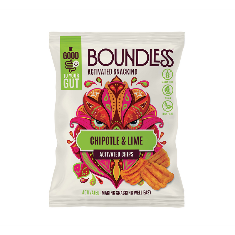 Boundless Activated Chips 24x23g Chipotle and Lime 