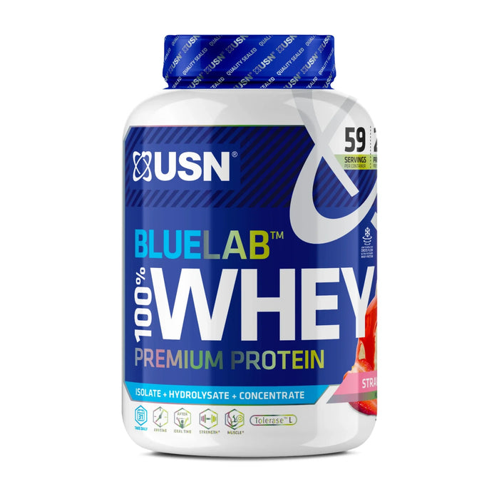 USN Blue Lab Whey 100 % 2 kg gesalzenes Karamell