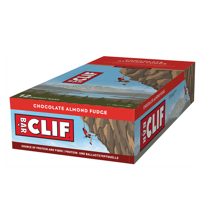 CLIF Bar 12x68g Chocolate Almond Fudge - Sports Nutrition at MySupplementShop by CLIF Bar