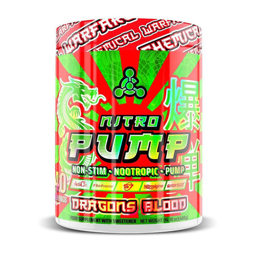 Chemical Warfare Nitro Pump 400g Dragons Blood - Sports Nutrition at MySupplementShop by Chemical Warfare