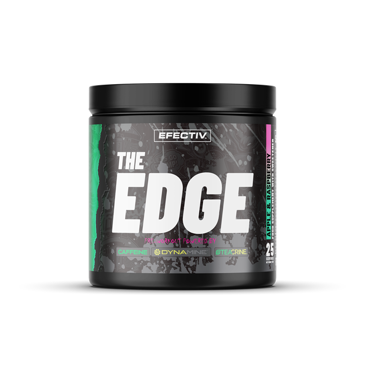 Efectiv Nutrition The Edge Pre-Workout  300g Apple & Raspberry | Premium Energy and Performance at MySupplementShop.co.uk