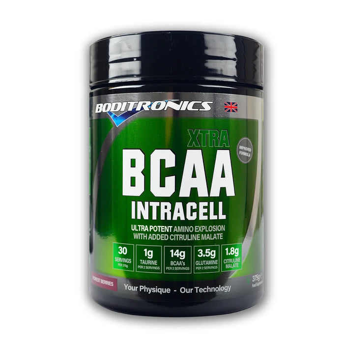 Boditronics BCAA Intracell Xtra 375g - Forrest Berries - Protein Blends at MySupplementShop by Boditronics