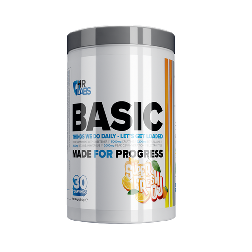 HR Labs Basic 510g - Super Fresh OJ - Creatine Powder at MySupplementShop by HR Labs