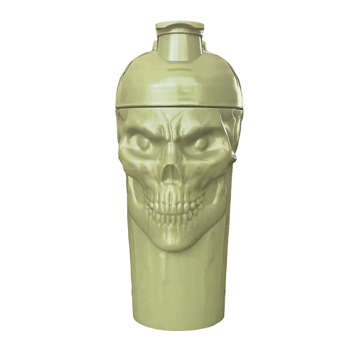 JNX Sports La Malédiction ! Skull Shaker 700ml Vert Militaire