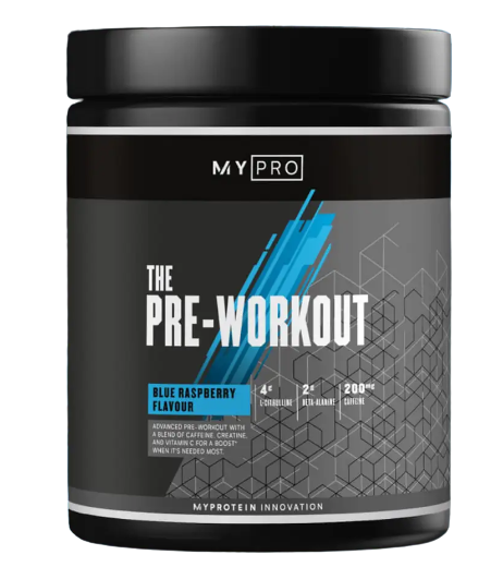 MyProtein THE Pre Workout Pre 465g Blaue Himbeere