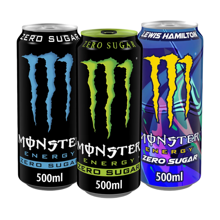 Monster Energy ZERO Sugar - 12 x 500ml